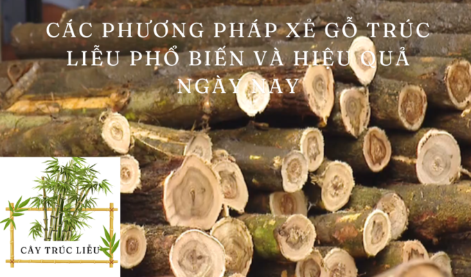 Các phương pháp xẻ gỗ trúc liễu phổ biến và hiệu quả ngày nay